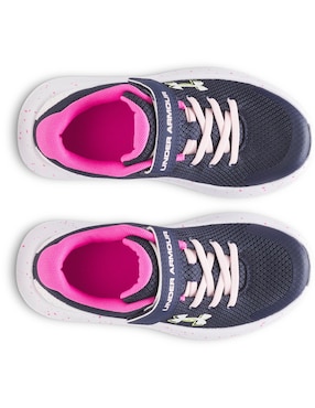 Tenis Ua Gps Surge 4 Ac para correr Under Armour de niña