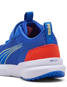 Tenis Kruz Profoam Ac Ps para correr Puma de niño