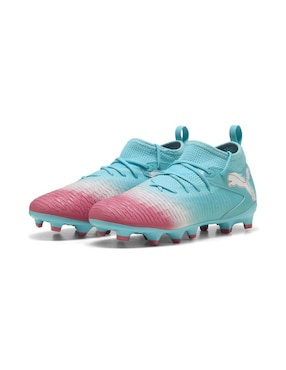 Tenis Future 8 Match Recharge Fgag Jr para fútbol Puma de niño