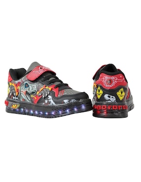 Tenis con luz Kuali Shoes para niño