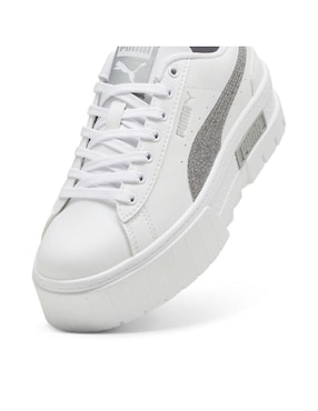 Tenis Puma Mayze Glitter de niña