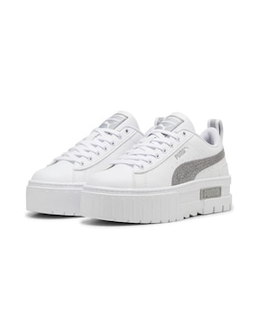 Tenis Puma Mayze Glitter de niña