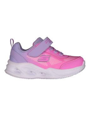 Tenis para entrenamiento Skechers Sola Glow de niña