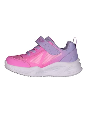 Tenis para entrenamiento Skechers Sola Glow de niña