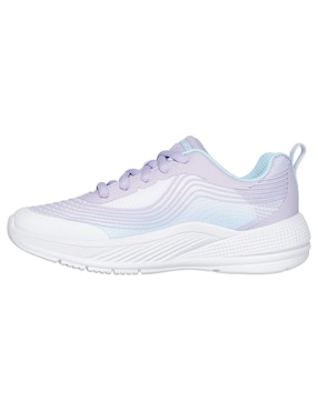 Tenis para entrenamiento Skechers Microspec Advance de niña