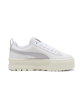 Tenis Puma Mayze Lth Jr de niña