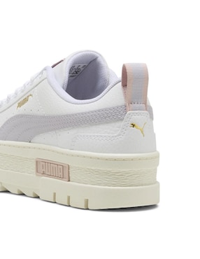 Tenis Puma Mayze Lth Jr de niña