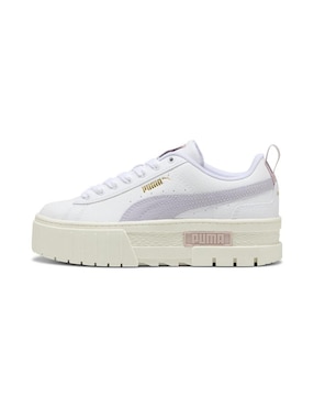 Tenis Puma Mayze Lth Jr de niña