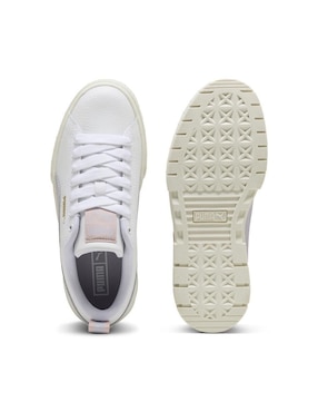 Tenis Puma Mayze Lth Jr de niña