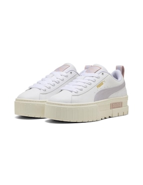 Tenis Puma Mayze Lth Jr de niña