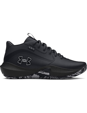 Tenis UA GS Lockdown 7BLK para Básquetbol Under Armour unisex