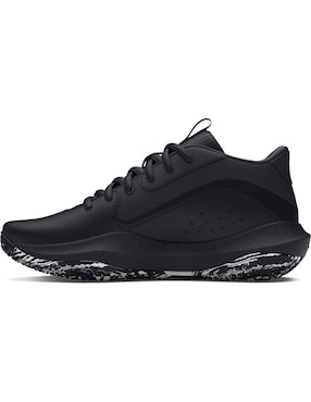 Tenis UA GS Lockdown 7BLK para Básquetbol Under Armour unisex