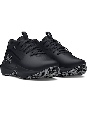 Tenis UA PS Lockdown 7BLK para Básquetbol Under Armour unisex