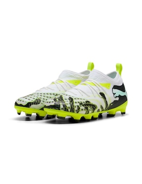 Tenis Future 9 Match Creativity Fgag Jr para fútbol Puma de niño