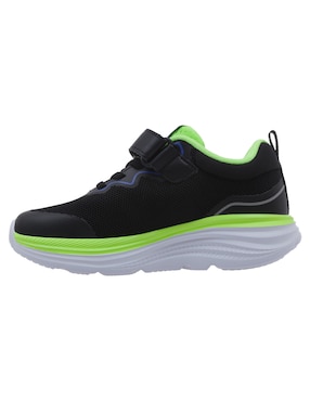Tenis para entrenamiento lotto mgt black de niño