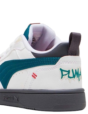 Tenis Puma para niño Rebound V6