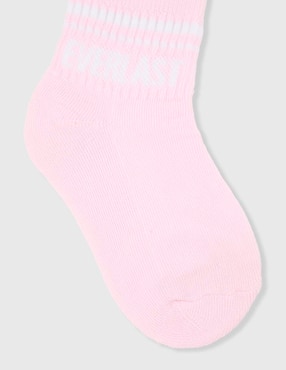Set de calcetín Everlast para niña 3 pares