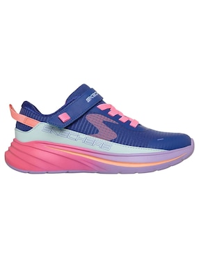 Tenis para entrenamiento Skechers Wave 92 de niña