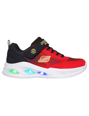 Tenis para entrenamiento Skechers Meteor-Lights de niña