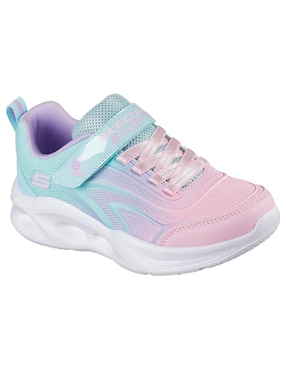 Tenis para entrenamiento Skechers Sola Glow para niña