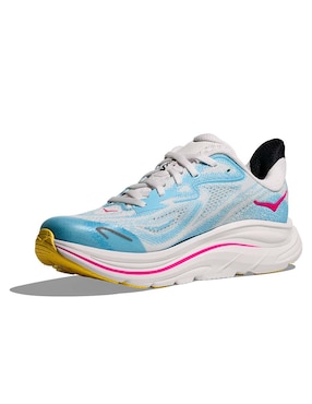 Tenis Clifton 10 para correr Hoka de niña