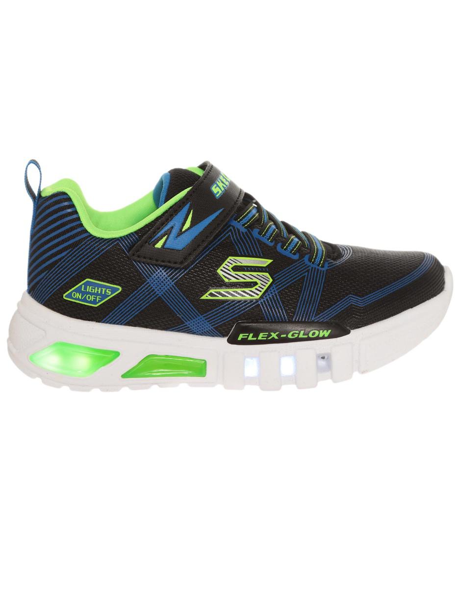 tenis skechers con luz