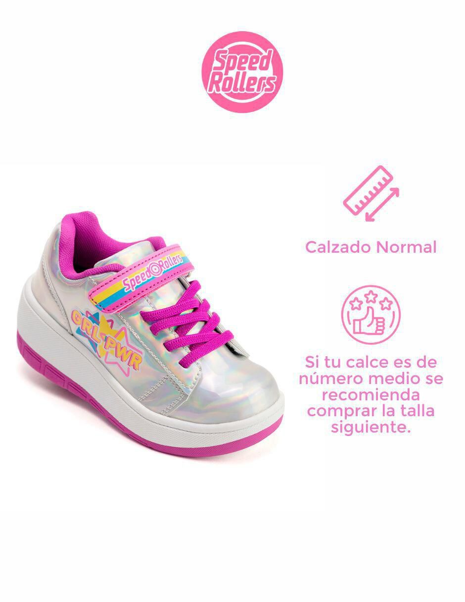 Tenis patin talla discount 16