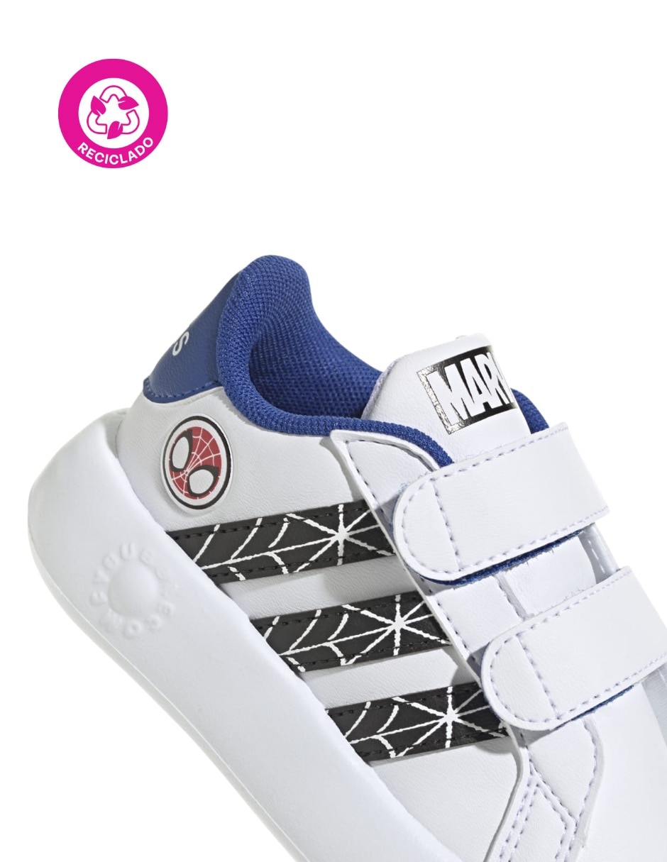 Tenis para niño Grand Court Spider-Man Cf I 7