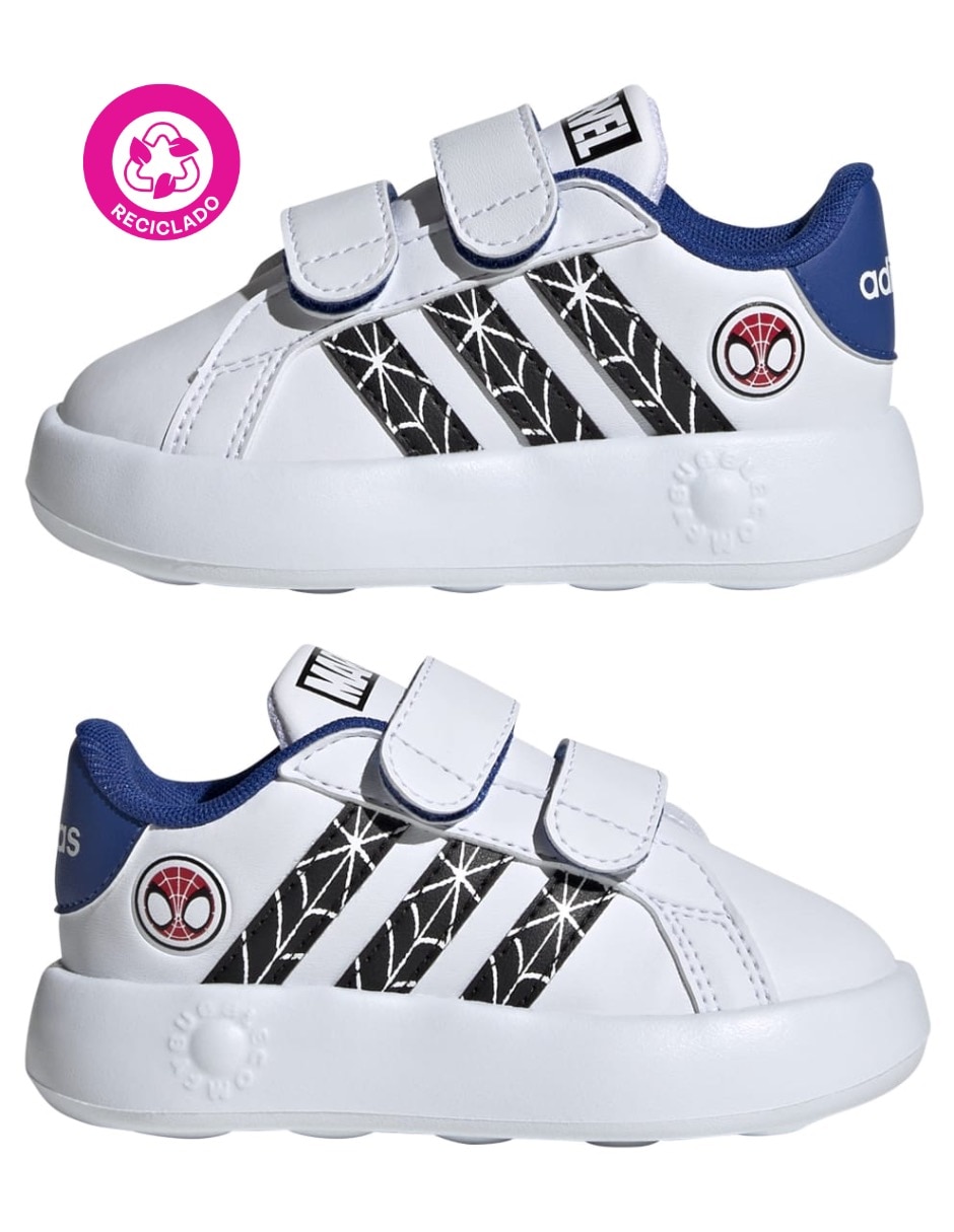 Tenis para niño Grand Court Spider-Man Cf I 9