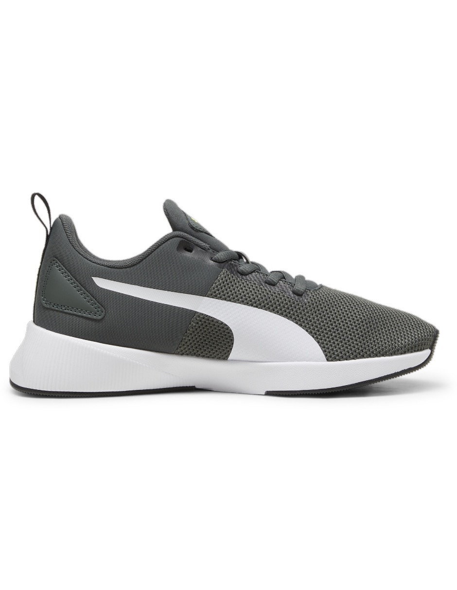 Tenis Puma unisex Flyer Runner Jr Talla 24.5 cm Gris