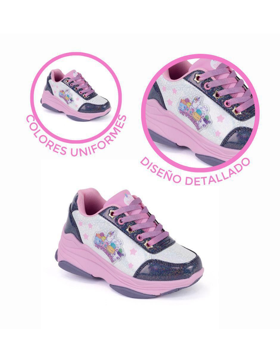 Tenis con ruedas para niña Style Friends Roller 11