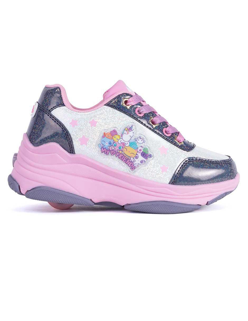 Tenis con ruedas para niña Style Friends Roller 2