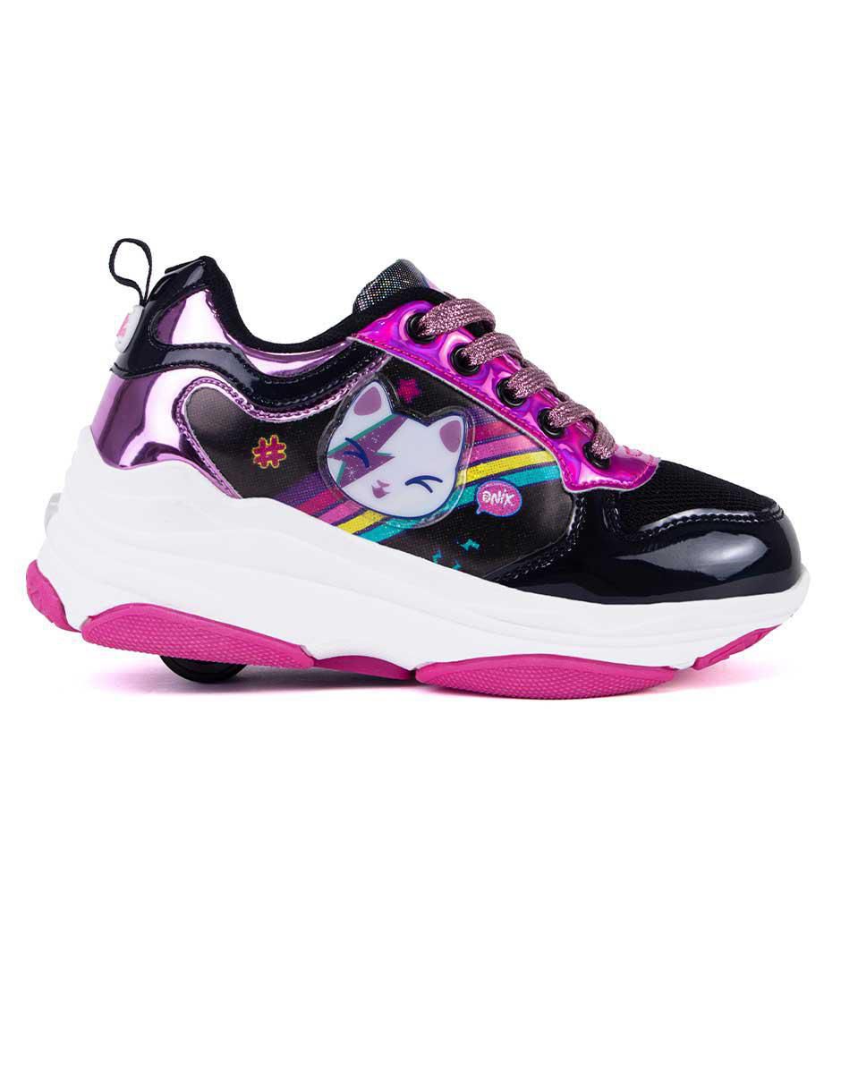 Tenis con ruedas para niña Style Rock Roller 2