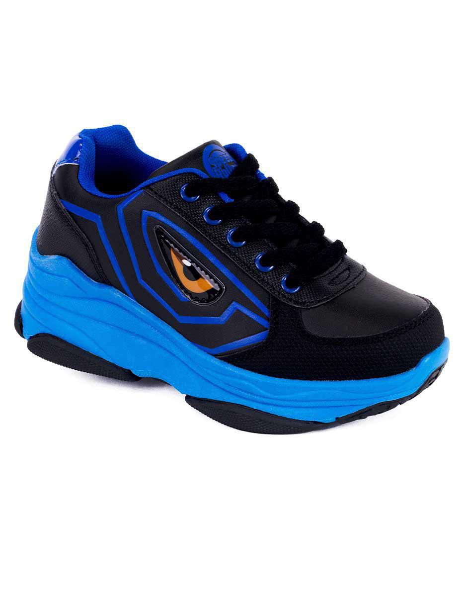 Tenis con ruedas para niño Style Black Monster 1