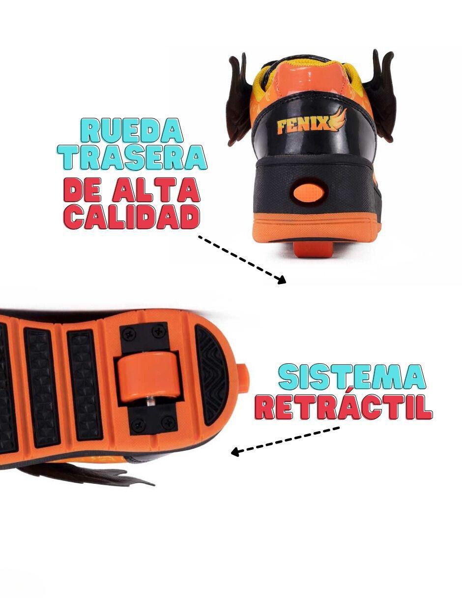 Tenis con ruedas para niño Style Fenix Roller 4