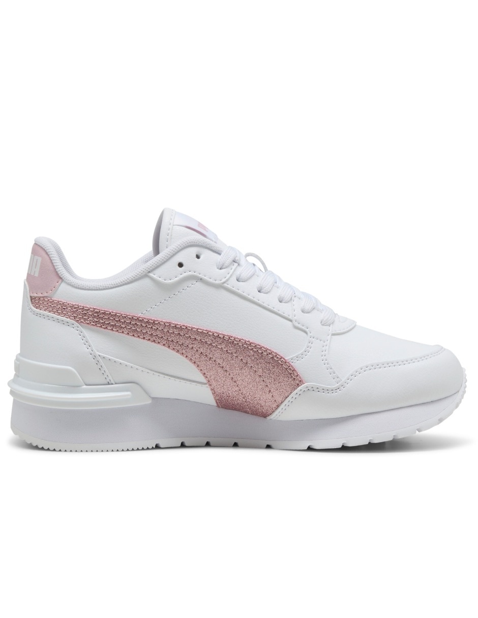 Puma Carina Tenis Puma Infantil Com Glitter Tenis St Runner V4 Sl