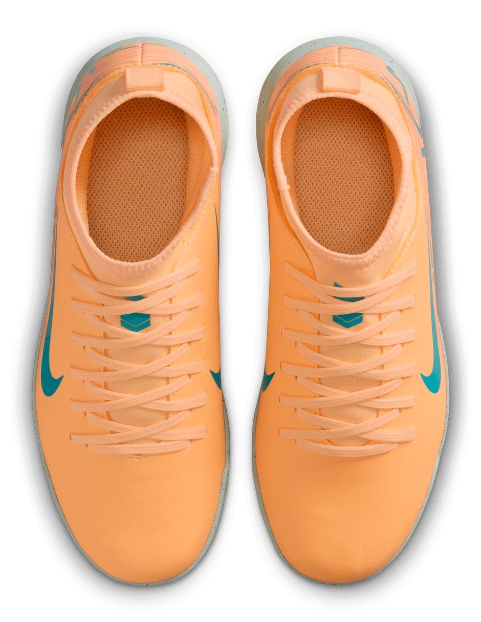 Tenis Jr Superfly 10 Club Km Tf Hj6933-801 de niño para fútbol 4