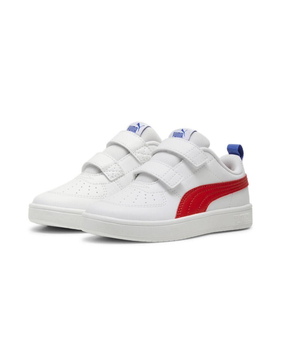 "tenis" "de piel" (si aplica) puma rickie v "de" infantil unisex "para" casual