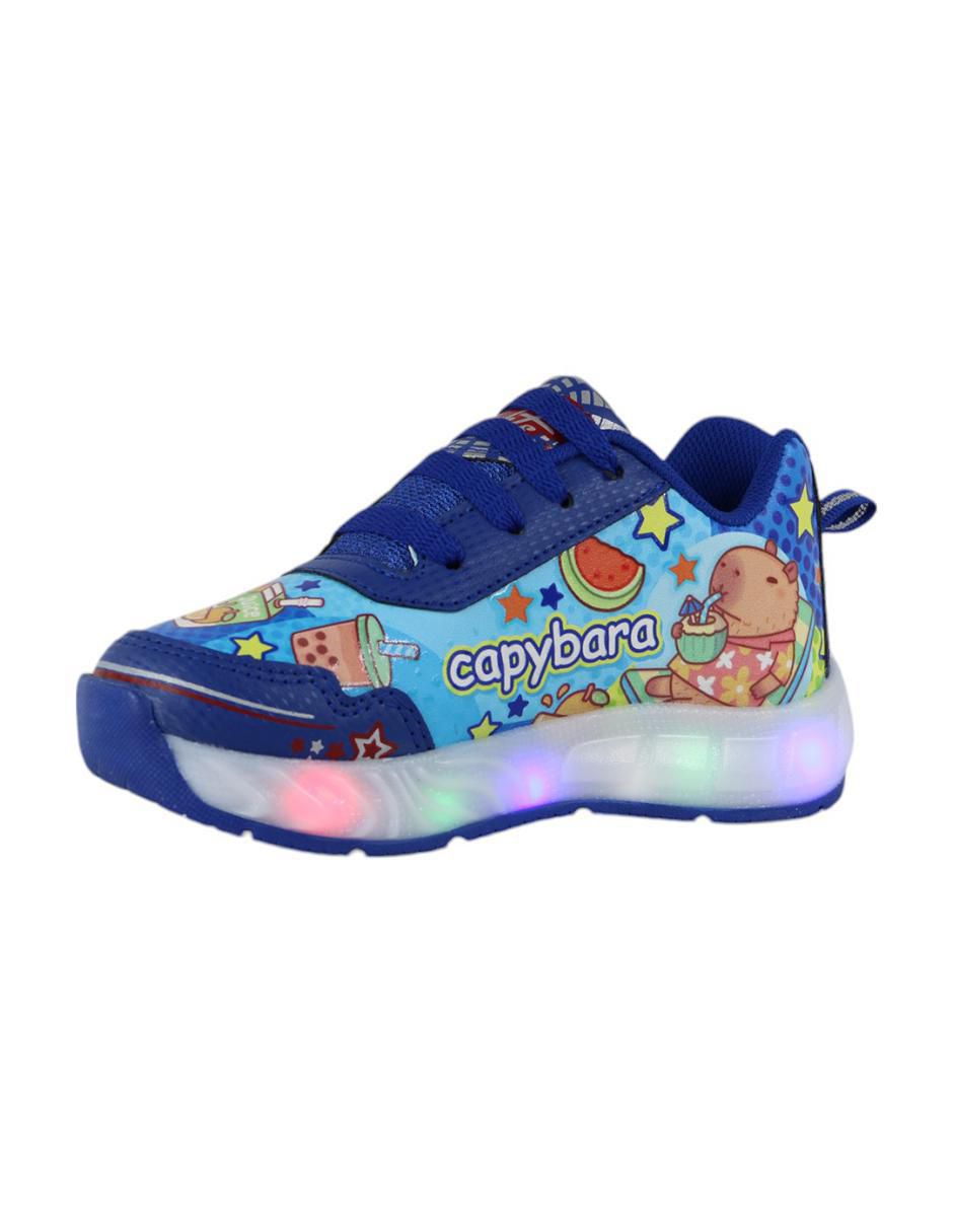 Tenis luz led para niña Capibara 2