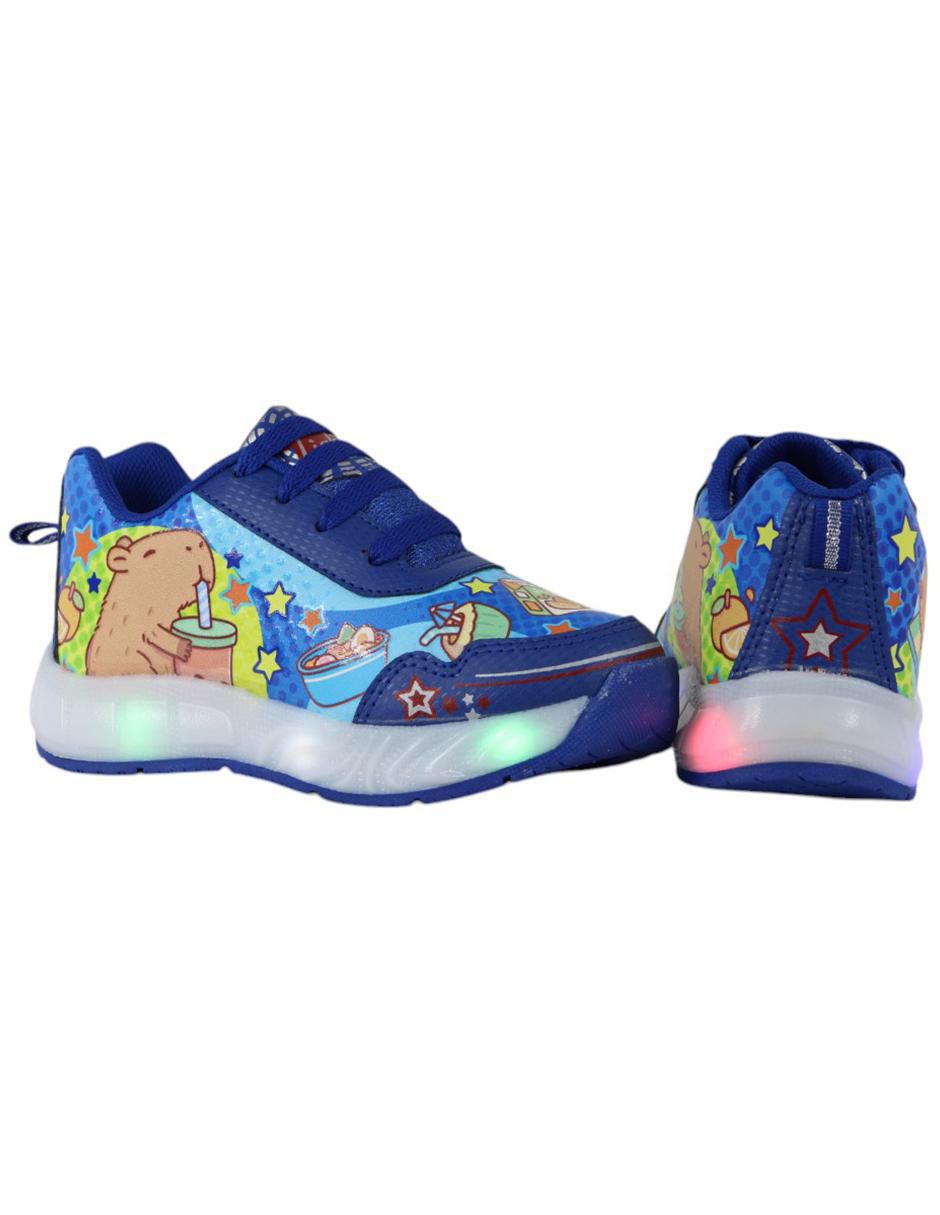 Tenis luz led para niña Capibara 5