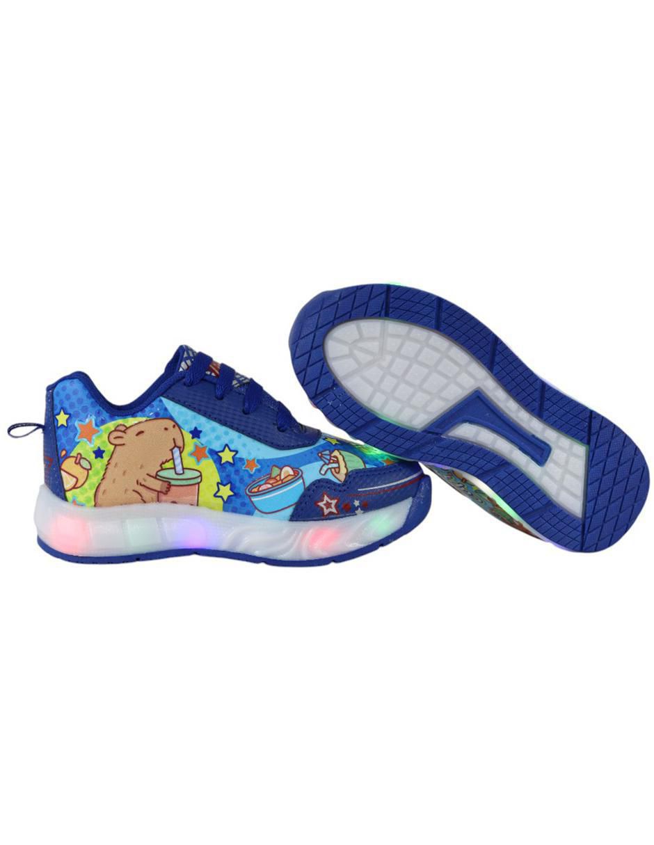 Tenis luz led para niña Capibara 6