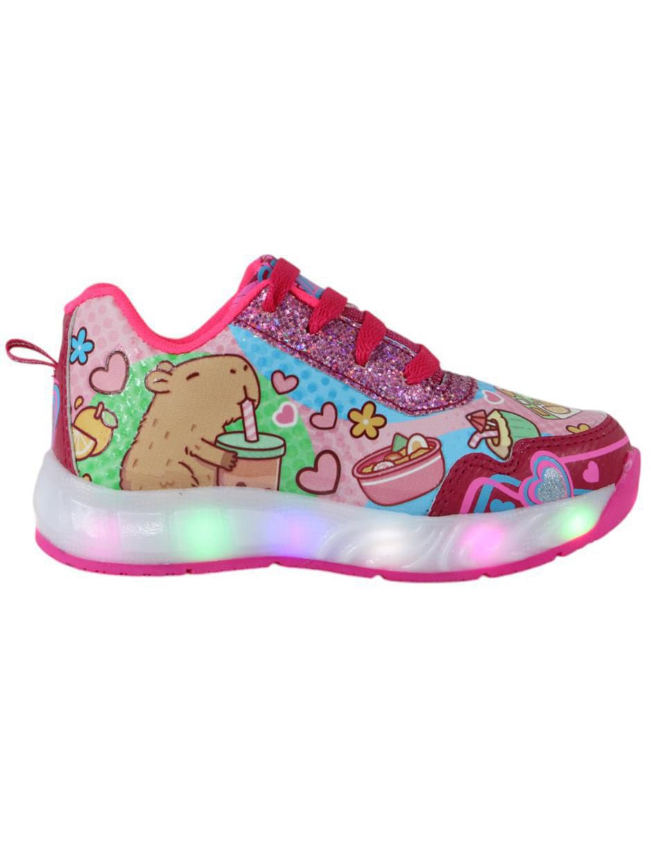 "tenis" kuali shoes "para" niña capibara fantasia