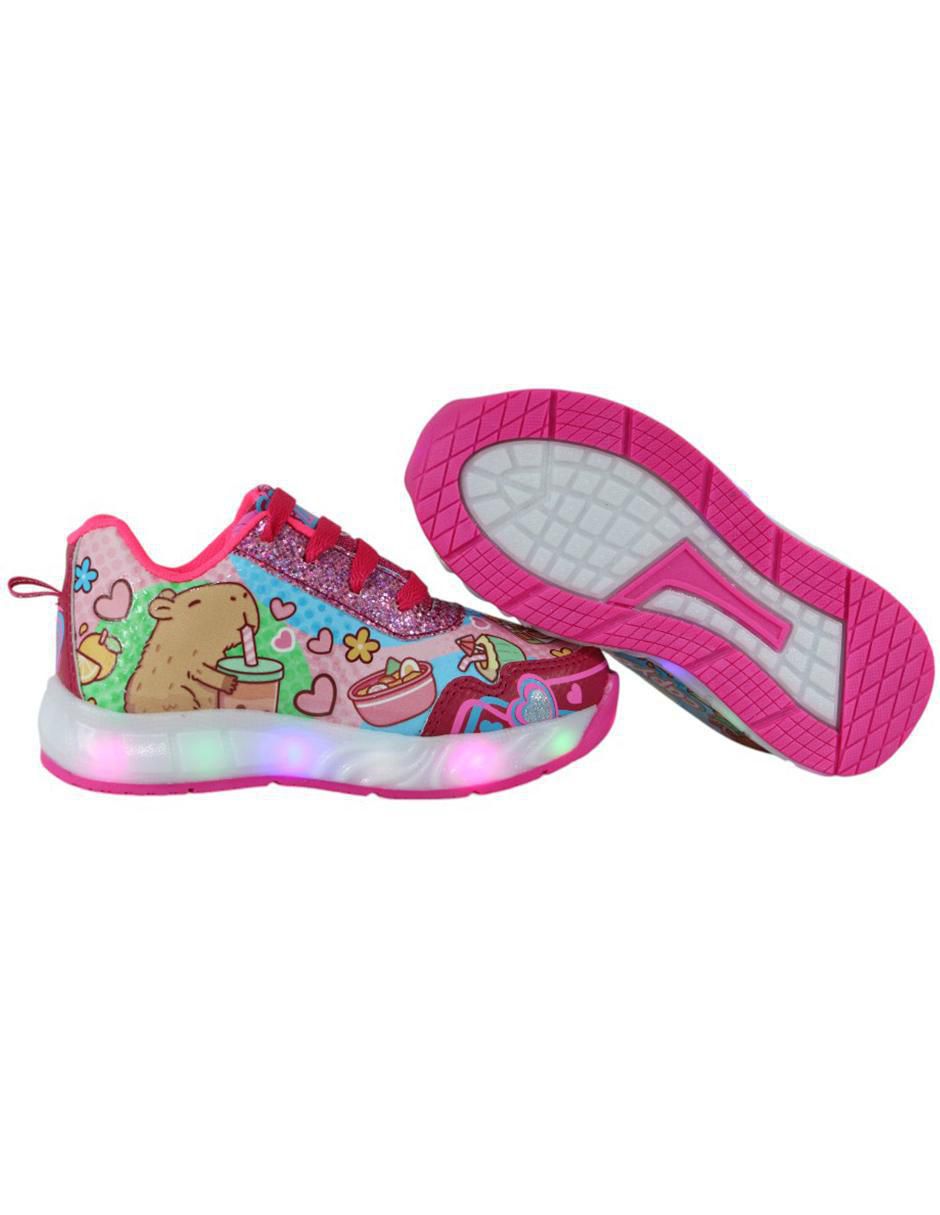 "tenis" kuali shoes "para" niña capibara fantasia