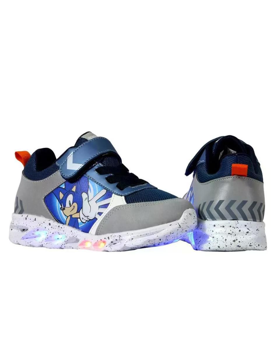 Tenis con luz para niño Sonic 4
