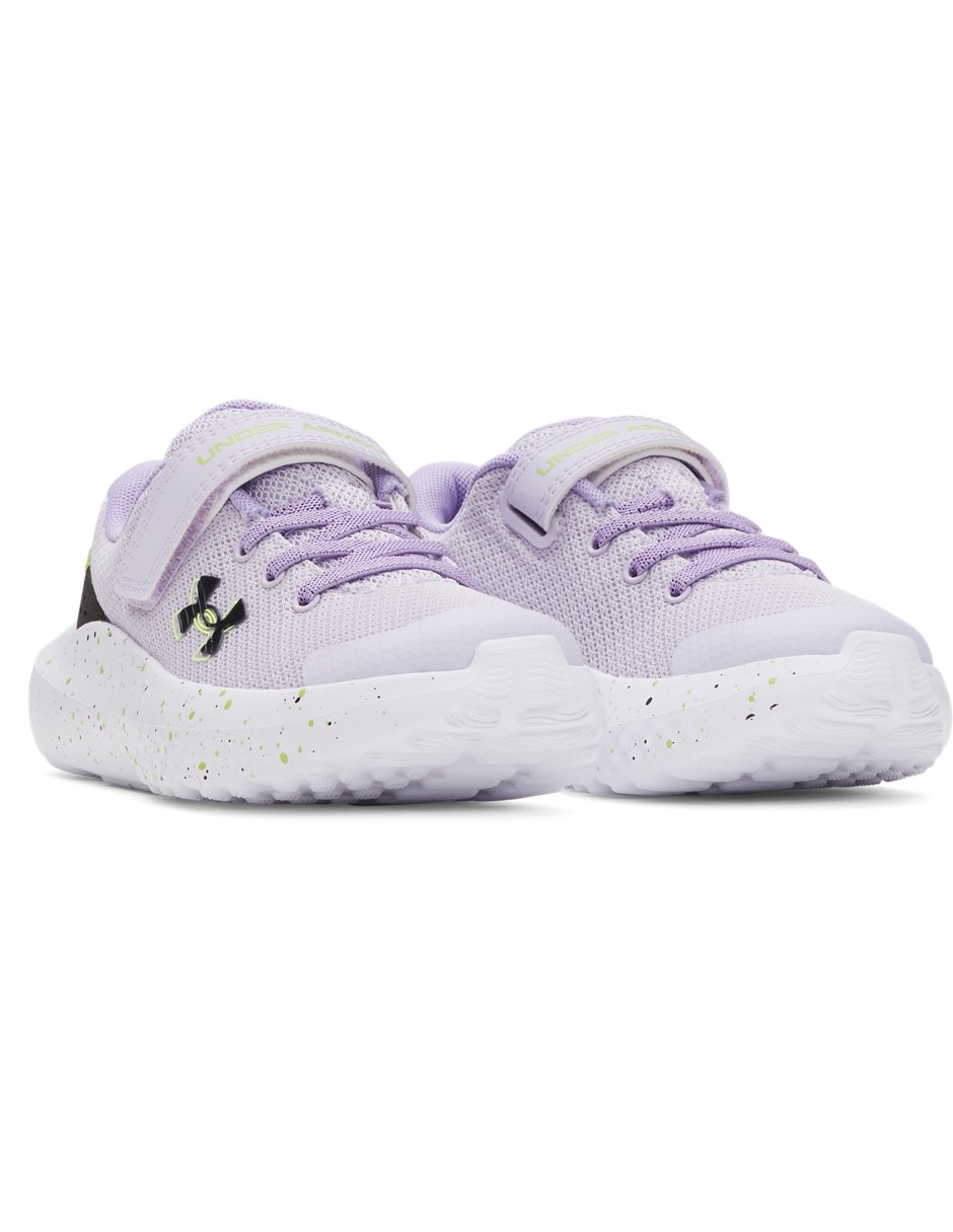 Tenis Ua Gps Surge 4 Ac para correr de niña 3