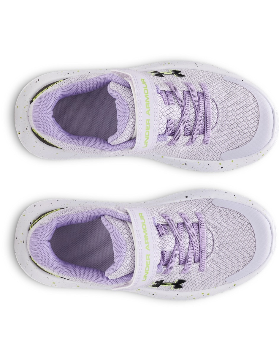 Tenis Ua Gps Surge 4 Ac para correr de niña 5