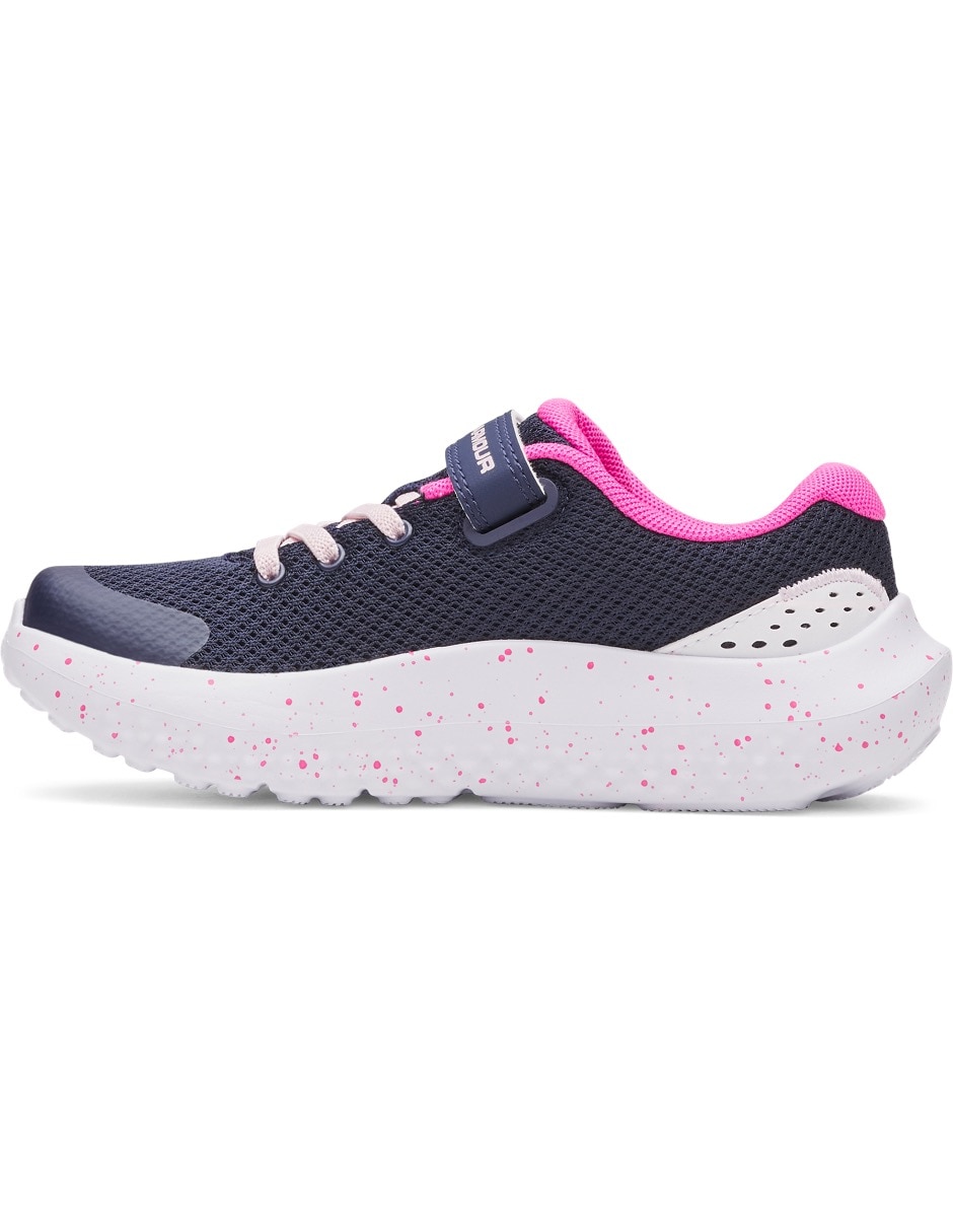 Tenis Ua Gps Surge 4 Ac para correr de niña 2