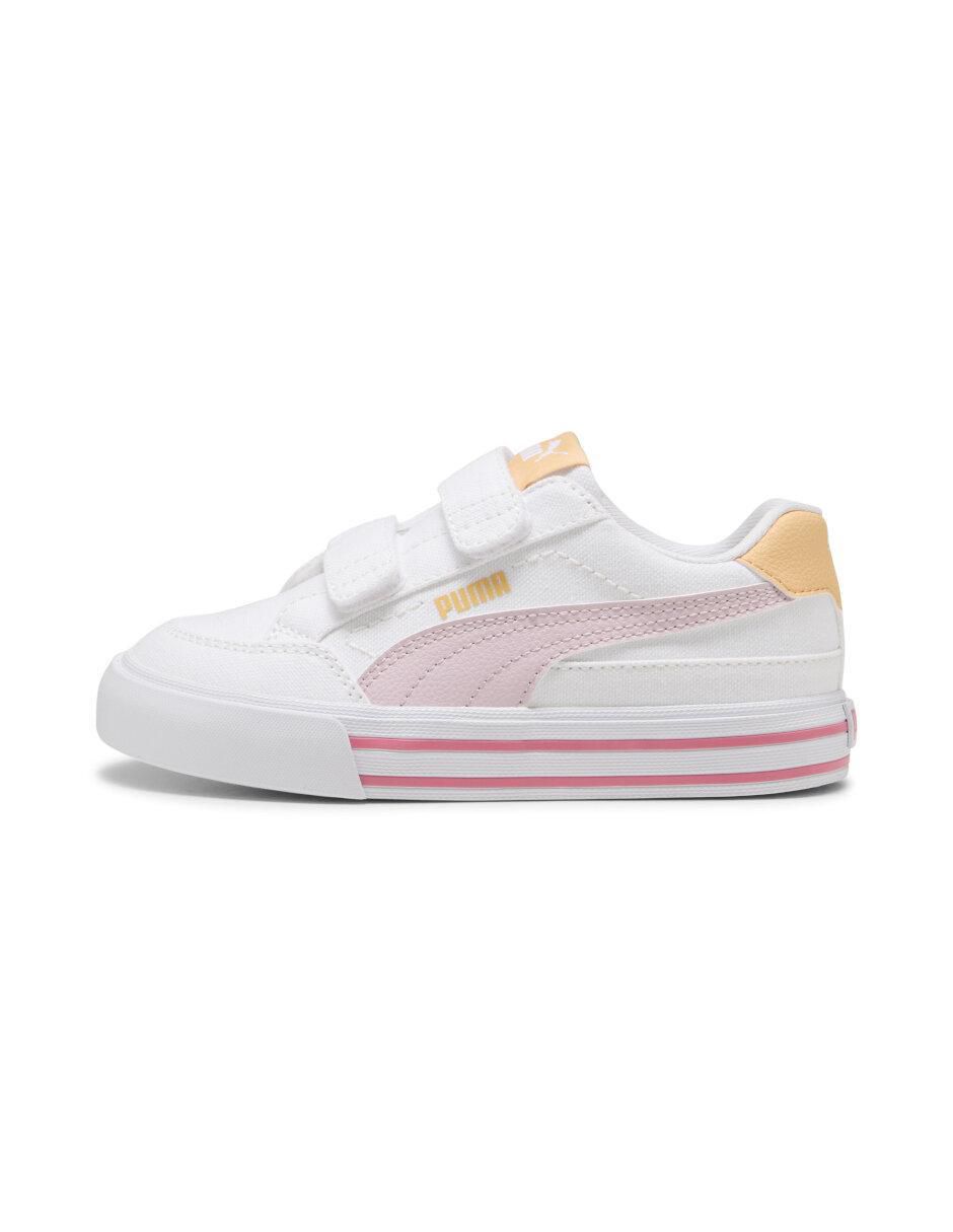 "tenis" "de piel" (si aplica) puma court classic vulc "de" infantil unisex "para" casual