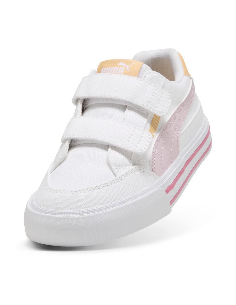 "tenis" "de piel" (si aplica) puma court classic vulc "de" infantil unisex "para" casual