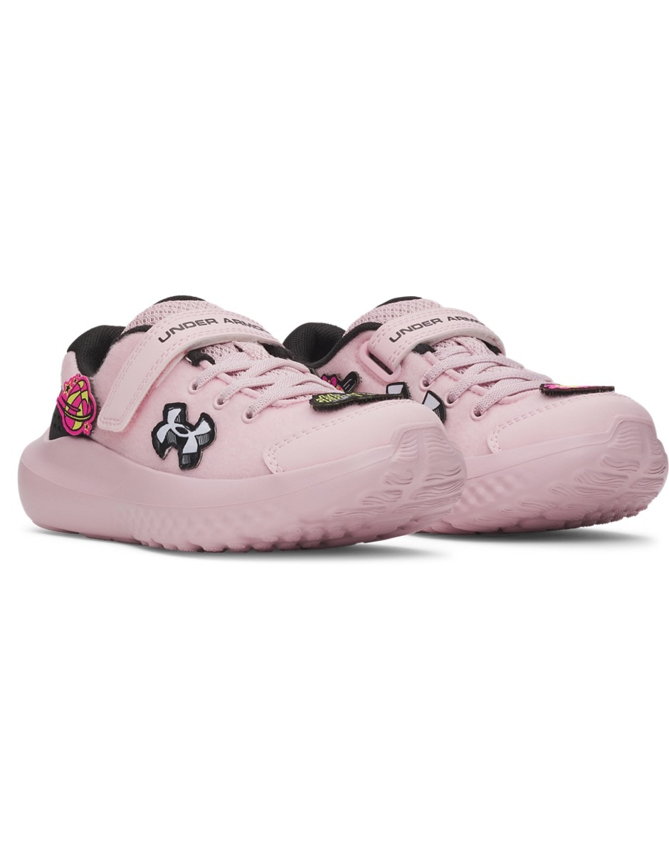 Tenis UA Surge 4 AC para correr de niña 6